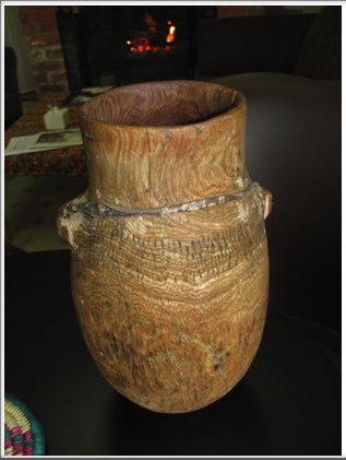 Hand Carved Wooden Milk Pitcher
H22cm
$290